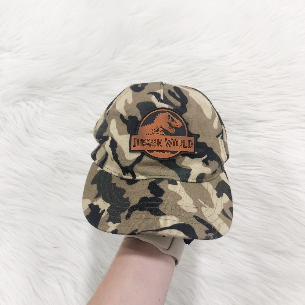 JURASSIC WORLD Camoflauge Snapback Hat